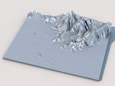 Terrain 3 3D model