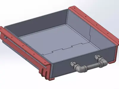 Light Utility - Storage Drawer - 3D Print Files 3D print model