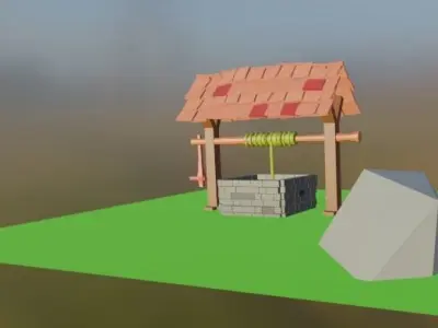 WATER WELL 3D model