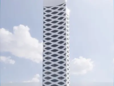 Parametric Building 1c13 3D model