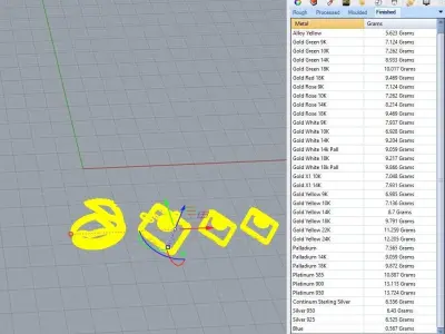 Light two piece mini set 3D print model