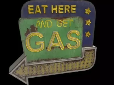 Sign Bundle - 25 Models Low-poly 3D model