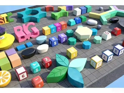 Creative Ornaments 3D model