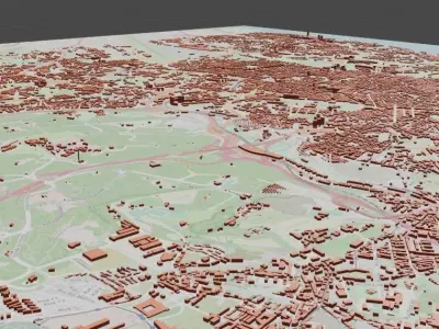 Lisboa Portugal CITY BUILDINGS 3D model