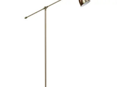 Floor lamps A2054PN - 1AB - 1BK - 1GY - 1SS - 1WH 3D model
