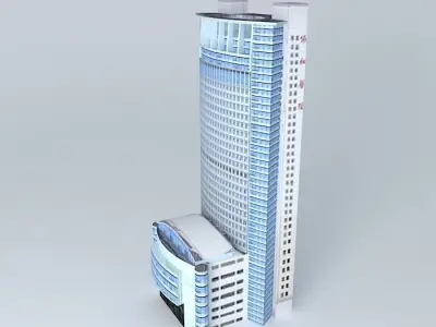 Wuhan Union Hospital 3D model