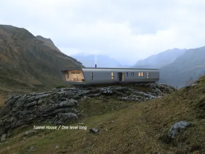 TUNNEL HOUSE - Full Pack 3D model