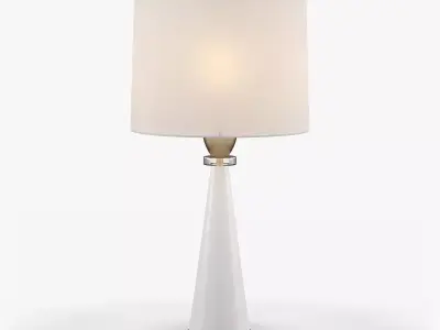Hayley Alabaster Glass Night Light Table Lamp 3D model