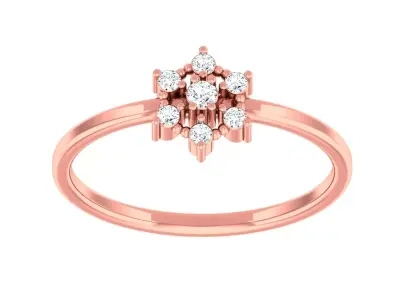 Women Ring 3D print model 116