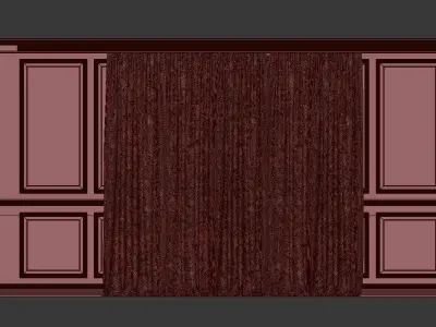 Curtain Set 322 3D model
