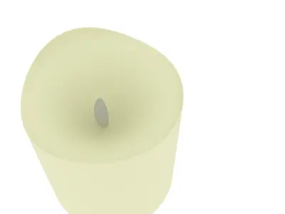 Led Candles 3D model