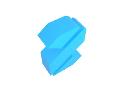 Sci-Fi Number 2 v1 008 Low-poly 3D model