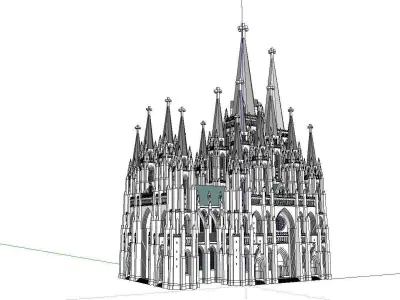 Architecture-Religion-God-Culture-Temple-0122 3D model