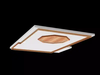 Architectural Ceiling Low-poly 3D model