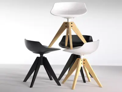 Flow Stool VN 4-44 3D model