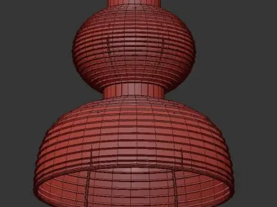 FORMAKAMI forakkami - paper lanterns 3D model