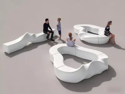 Creative Seats 3D model purchase