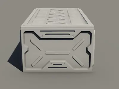 Sci-fi asset - Container 3D model