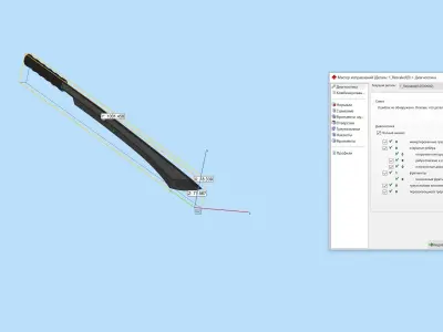 katana 3D print model  3D print model