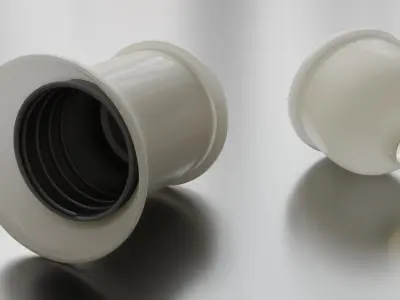 Portable bulb plug in 3D model