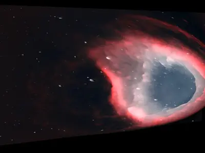 Eye of The Sauron Nebula 3D model