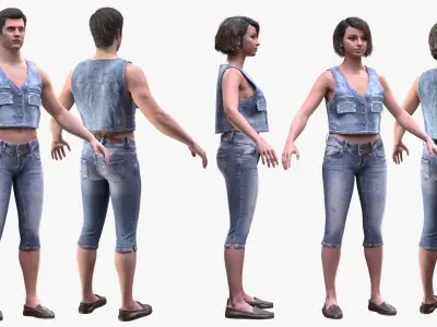  Man and Woman in Summer 10 