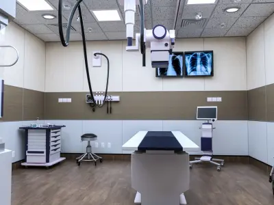 MEDICAL SPACES-RADIOLOGY-XRAY-ROOM 3D model