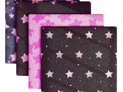 Kids Carpet Set 27 3D model