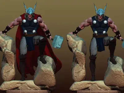 Thor  de Asgard 3D print model