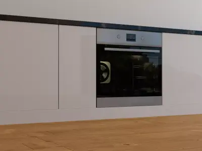 Modern Oven Free 3D model