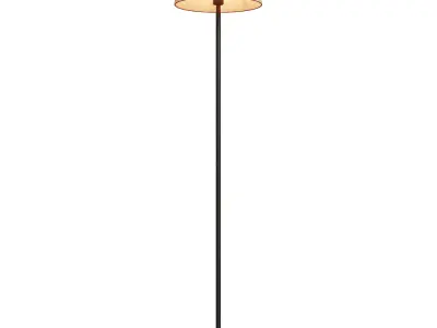 Modern Wooden Floor Lamp 3D Model   3D model