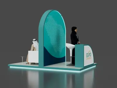 VIP Seating 3D model