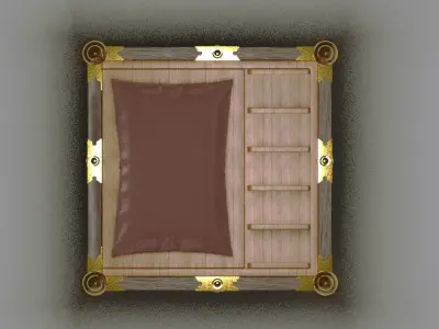 Podium from Spirited Away Free 3D model