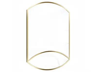 Mirror in a metal frame GZ-M1092 3D model