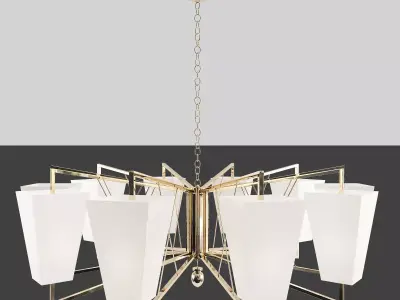 Orione Chandelier 3D model purchase