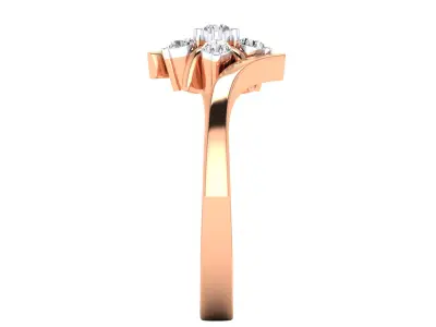 Women Ring 3D print model 49