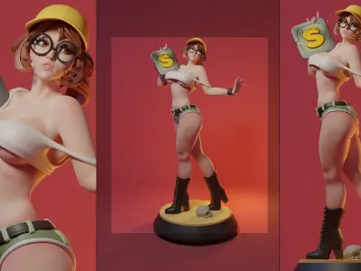 Fiolina Germi CHARACTER BY ESM 3D print model