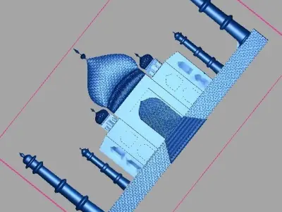 tajmohol artcam design 51 3D model