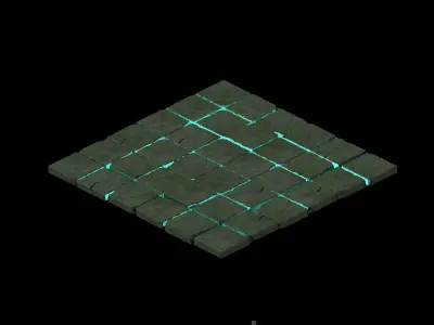Underground Palace - Ground Palace Ground 01 3D model
