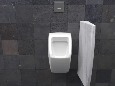 Urinal 6 3D model
