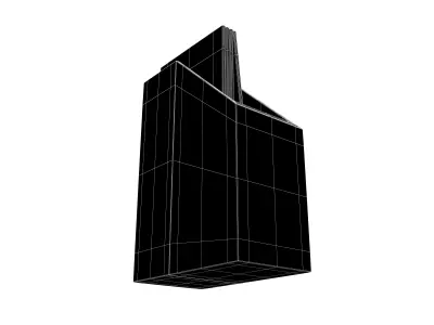 Office Stationery File Folder Icon v1 003 Low-poly 3D model