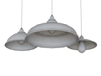 Multi-Light  Low-poly 3D model