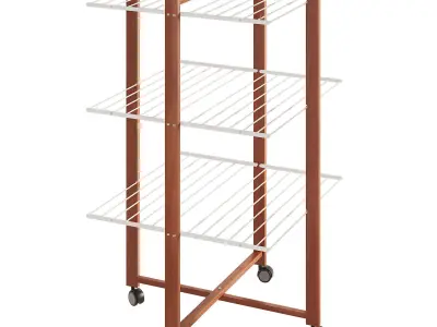 Clothes Airer 01 3D model