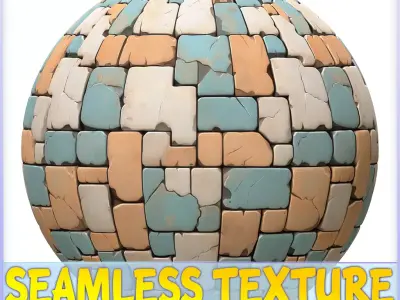 Stylized Floor Seamless Texture Texture 8