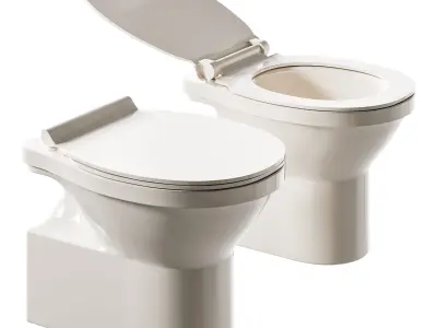 Wc Classicb ceramica 3D model