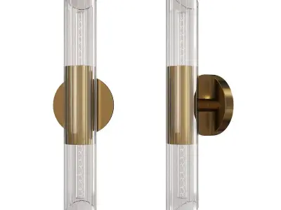 Cecily Wall Sconce Low-poly 3D model