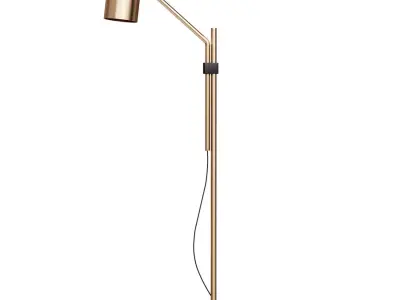 Outdoor Designer lamp Riddle by Bert Frank black 3D model