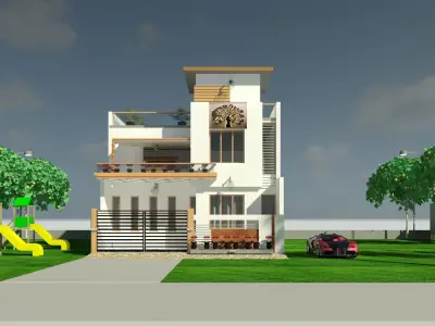 House Rahman 3D model