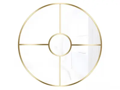 Mirror in a metal frame GZ-M1031 3D model