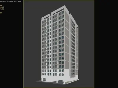 building apartment 3D model purchase